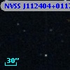 NVSS J112404+011726