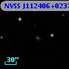 NVSS J112406+023706