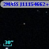 2MASS J11154662+0011419