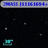 2MASS J11161684+0011341