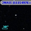 2MASS J11154976+0013003