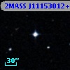 2MASS J11153012+0013308