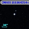 2MASS J11164254+0013376