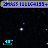 2MASS J11164198+0013590
