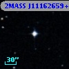2MASS J11162659+0014411