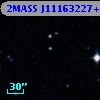 2MASS J11163227+0014571