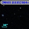 2MASS J11152164+0016194