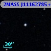2MASS J11162785+0016459