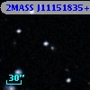 2MASS J11151835+0007524