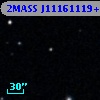 2MASS J11161119+0008203