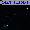 2MASS J11162094+0008322