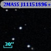 2MASS J11151896+0009081