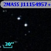 2MASS J11154957+0009487