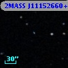 2MASS J11152660+0010037