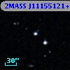 2MASS J11155121+0010110