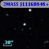 2MASS J11160848+0010182