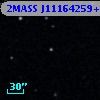 2MASS J11164259+0010077