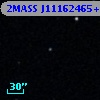 2MASS J11162465+0010211