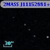2MASS J11152881+0010454