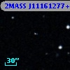 2MASS J11161277+0010508