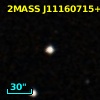 2MASS J11160715+0011099