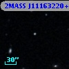 2MASS J11163220+0004564