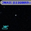 2MASS J11160089+0001344