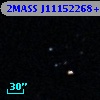 2MASS J11152268+0000249
