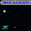 2MASS J11162837+0000035