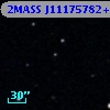 2MASS J11175782+0011427
