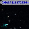 2MASS J11172934+0013193