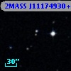 2MASS J11174930+0014554