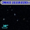 2MASS J11181593+0006532