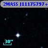 2MASS J11175797+0015527