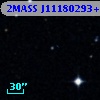 2MASS J11180293+0016076