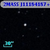 2MASS J11184187+0007126