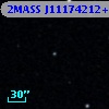 2MASS J11174212+0008169