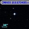 2MASS J11173435+0009101