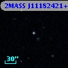 2MASS J11182421+0009151
