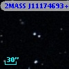 2MASS J11174693+0001419