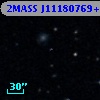 2MASS J11180769+0000294