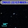 2MASS J11174669+0000292