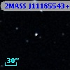 2MASS J11185543+0003535