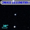 2MASS J11190799+0002485