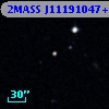 2MASS J11191047+0000571