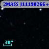 2MASS J11190266+0000382