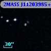 2MASS J11203985+0011264