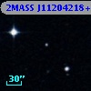 2MASS J11204218+0013324