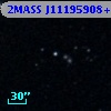 2MASS J11195908+0015152