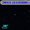2MASS J11193608+0015345